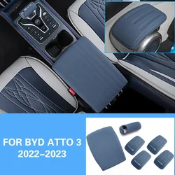 For BYD Atto 3 Yuan Plus 2022 2023 Door Handrail Intelligent Cover Specially Modified New Four Seasons Protection