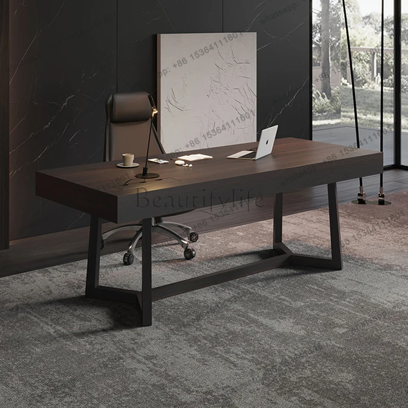 

Modern Fashion Wooden Desk with Drawer ,Computer Desk,Contemporary Writing Table for Home Office or Study