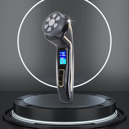 2025 nuevo Mini Hifu 4 en 1 máquina ultrasónica Ems Micro Estiramiento facial de corriente rejuvenecedor masajeador resistente a las arrugas Lesen Beauty