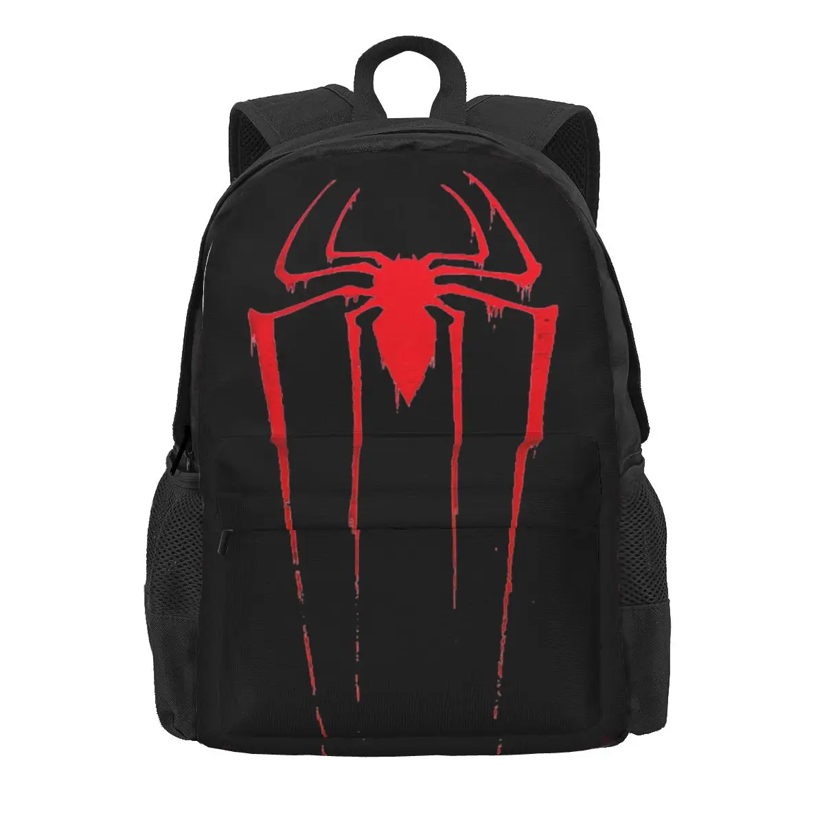 TASM Spider Logo kobiety plecak Mochila 3D nadruk klasyczna torba szkolna dla dzieci Avengers Spiderman plecak na komputer nastoletnia