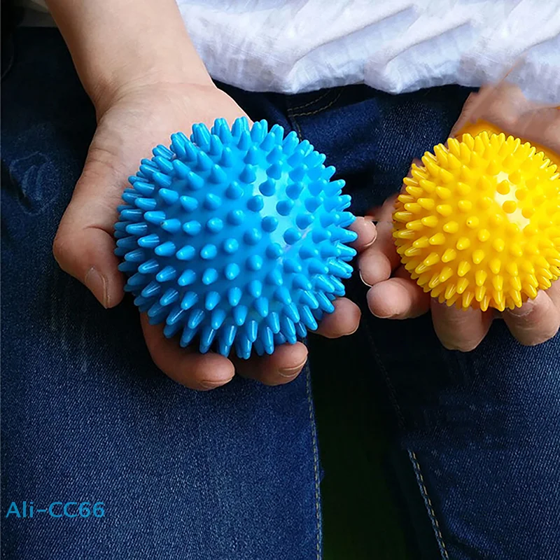 تدليك شائك الكرة 7 سنتيمتر 9 سنتيمتر تدريب آلام العضلات الإجهاد مدلك الاسترخاء نقطة الوخز تدليك كرات الليفي العضلي كرة يوجا تدليك #5