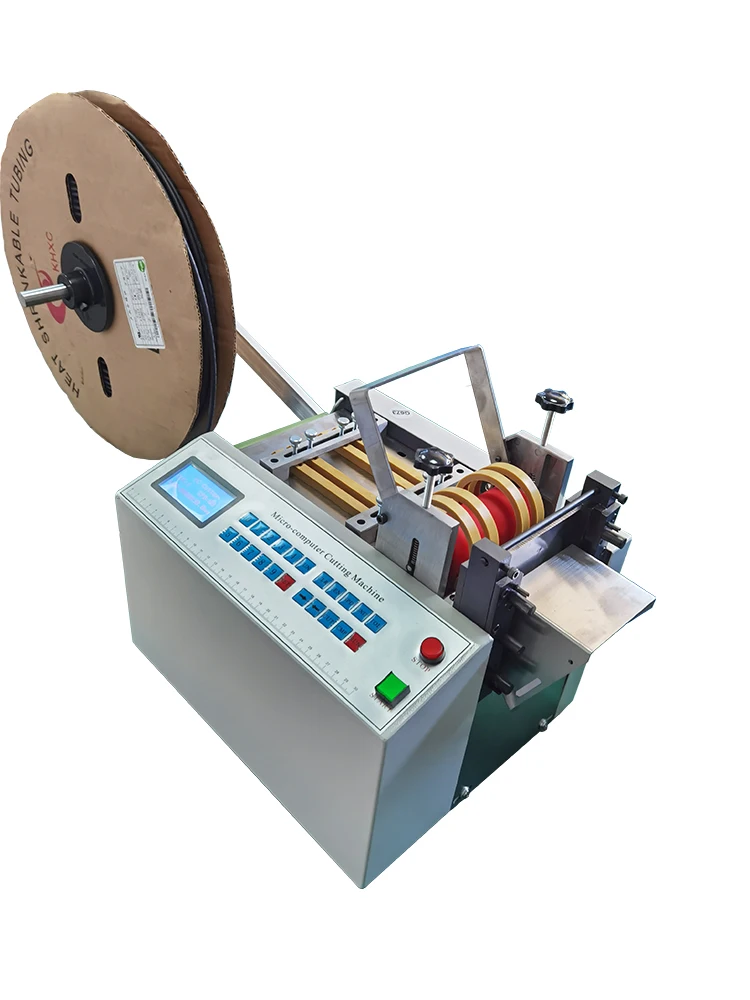Fully Automatic Cable Manufacturing Equipment Pipe Cutting Machine Accurately Cuts Tubular Sheet Materials to Fixed Lengths