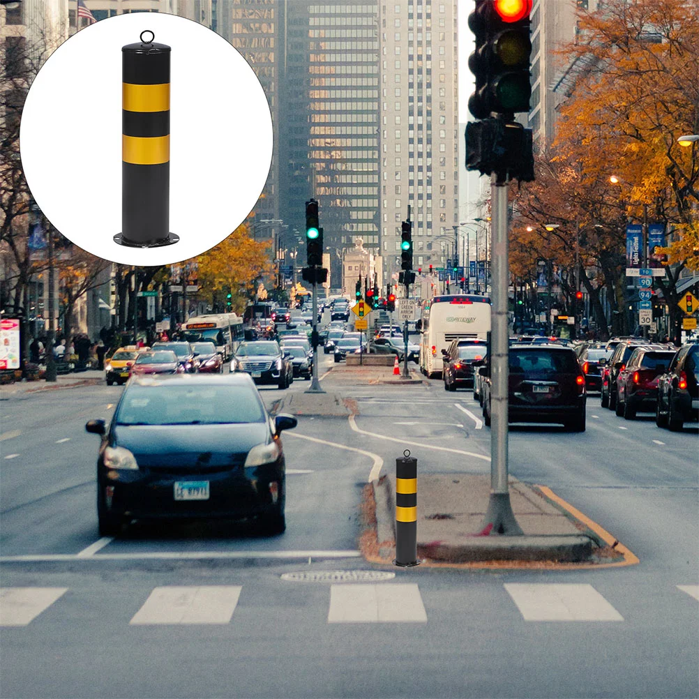 Warning Post Barricades Parking Barriers Portable Door Lock Column Construction Cones Protective Railing