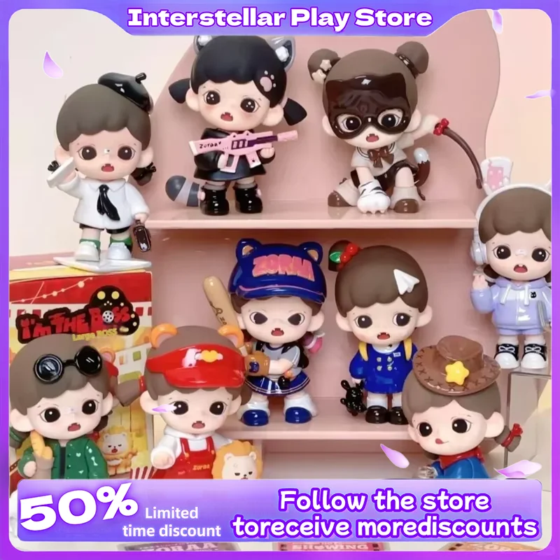 

Baby Zoraa I Am Boss Series Blind Box Trendy Toy Girl Baby Gift Fourth Generation Toy Desktop Decoration Doll Holiday Ornament