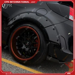 For Hyundai Veloster EGR Style FRP Fiberglass Front&Rear Fender Flares Set (8Pcs) Body Kit Glass Fiber For Veloster Tuning Trim