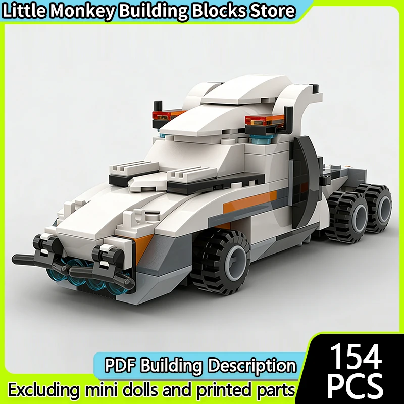 

City Car Model MOC Building Bricks Heavy-Duty Tractor Truck Modular Technology Children Holiday Gifts Assemble Toys Suit