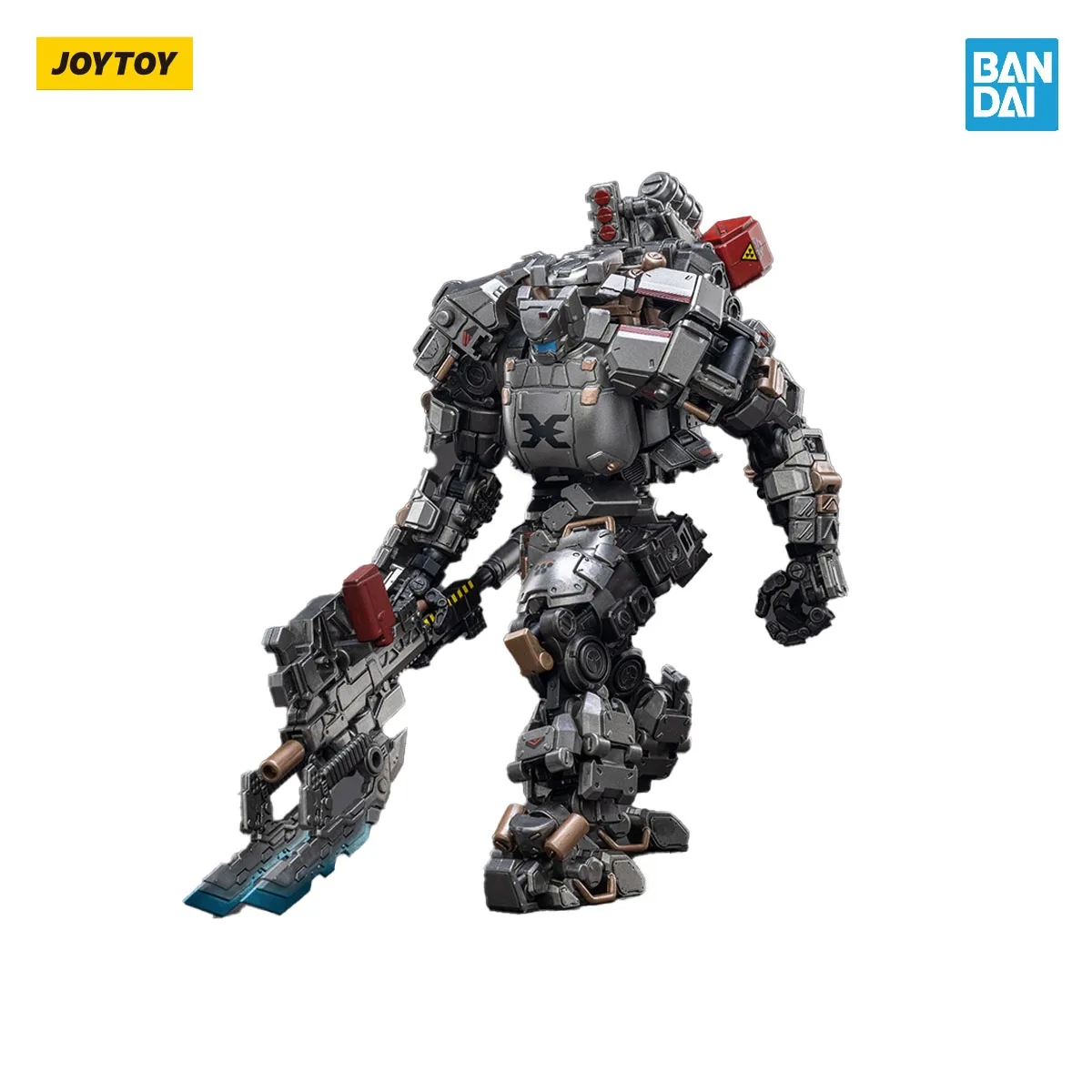 

In Stock 100% Original JOYTOY STEEL BONE 09 FIGHTING MECHA SILVER GUARDIAN Robot Action Model Art Collection