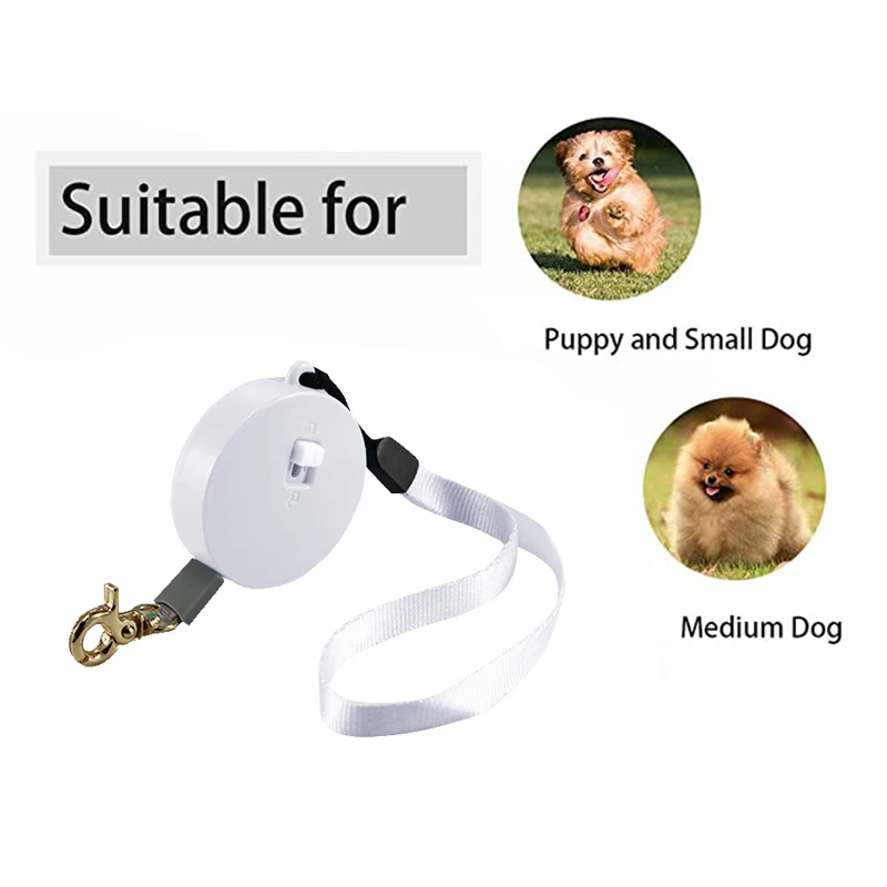 Retractable 2M Dog Leash Automatic Freely Dog Puppy Cat Traction Rope Belt Dog Leash