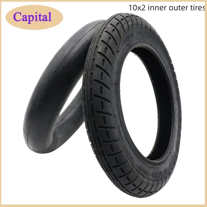 

10X2 Inches Tires for Xiaomi Mijia M365 Mi Electric Scooter Tyres Thicker Inflation Wheel Tyre Outer Inner Tube Pneumatic Tyre