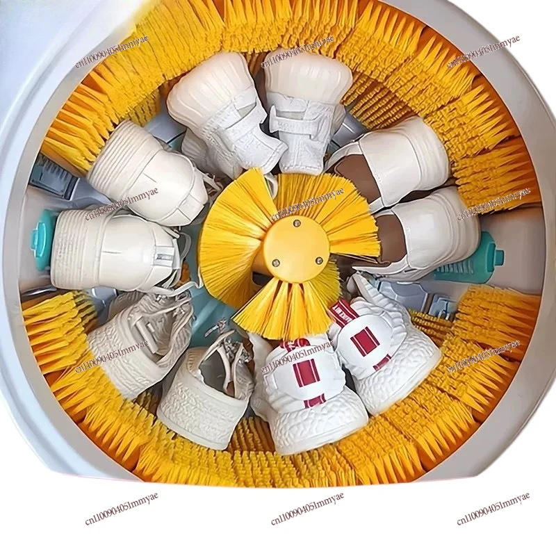 

Household Shoe Washing Machine Full Wall Brush Small Shoe Brushing Machine Elution Integrated Automatic Laundry Socks Lazy