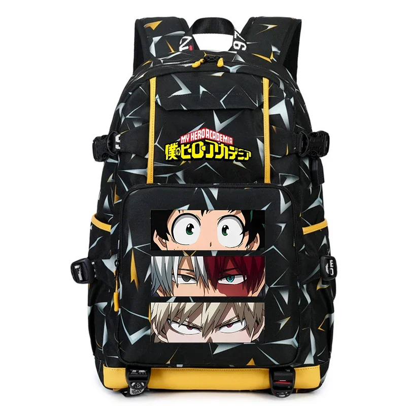 My Hero Academia anime print student school bag casual backpack youth large capacity travel bag back to school gift