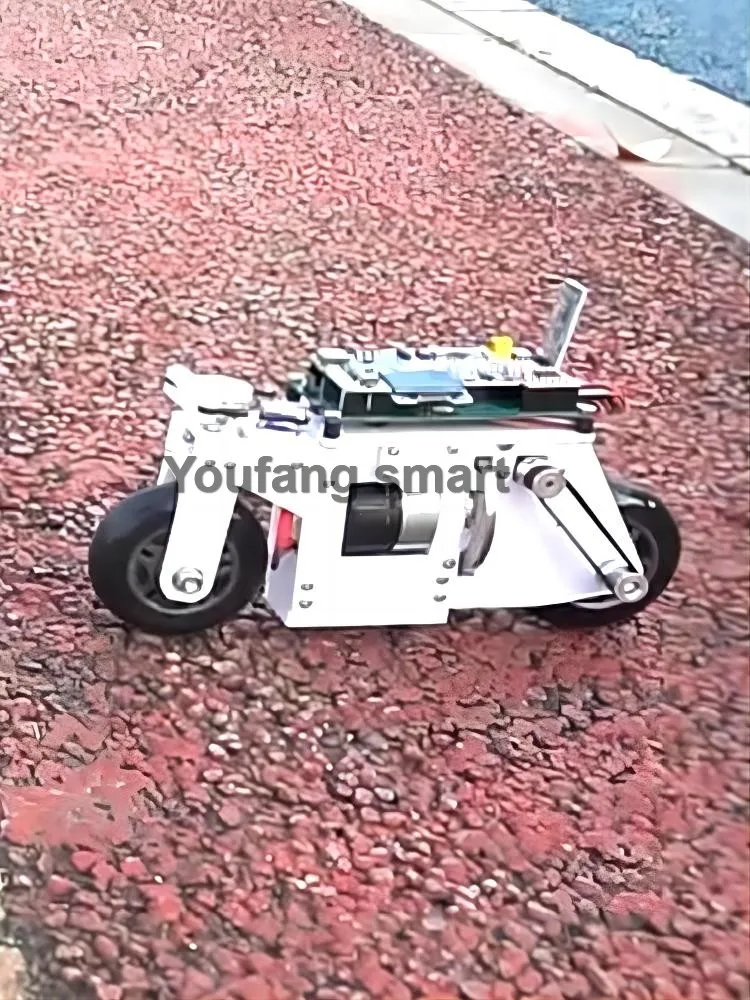 2WD RC Balance Bike Cubli Self-Balancing Flywheel 3D Printing APP Control DC Motor Motorcycle for STM32 Programmable Robot Car - Image 3
