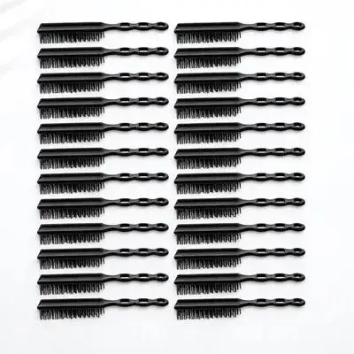 24Pcs Hair Massage Combs Smooth Rounded Teeth Comfortable Scalp Massagers Detangling Hair Brushes Lightweight Portable