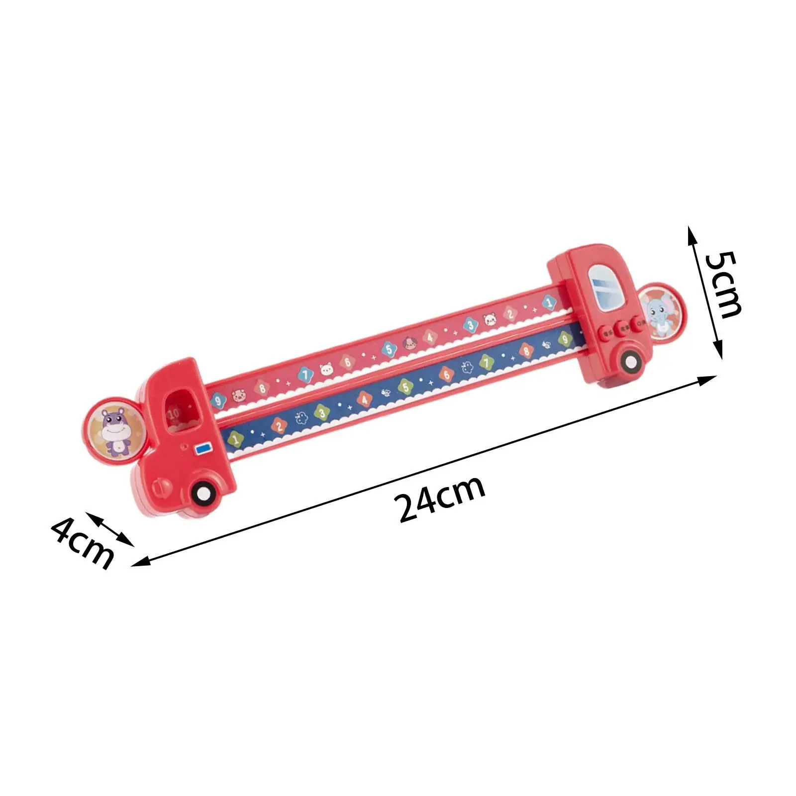 Règle de Décomposition Mathématique pour Enfant, Jouet Éducatif, Voiture Musicale