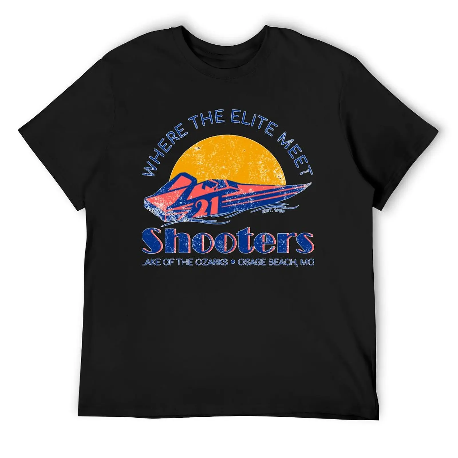 

Shooters 21 - Where the Elite Meet T-Shirt customizeds vintage anime shirt men graphic t shirts