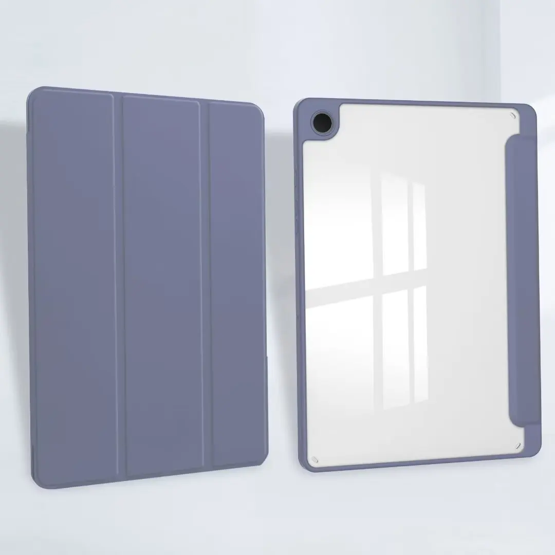 For Samsung Galaxy Tab A9 8.7inch X110 X116 2023 Acrylic Leather Cover For tab A7 Lite T220 T225 Tablet Protective Stand Holder