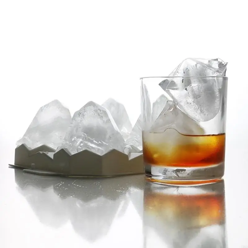 Innovative Crystal Design Ice Block Maker For Whiskeys And Cocktails Easy Releases For Enhancing Any Drink Presentation JOMD