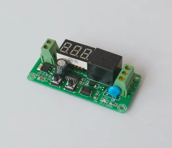 12V Digital Programmable Power on Delay Disconnection Module/countdown Module/time Control