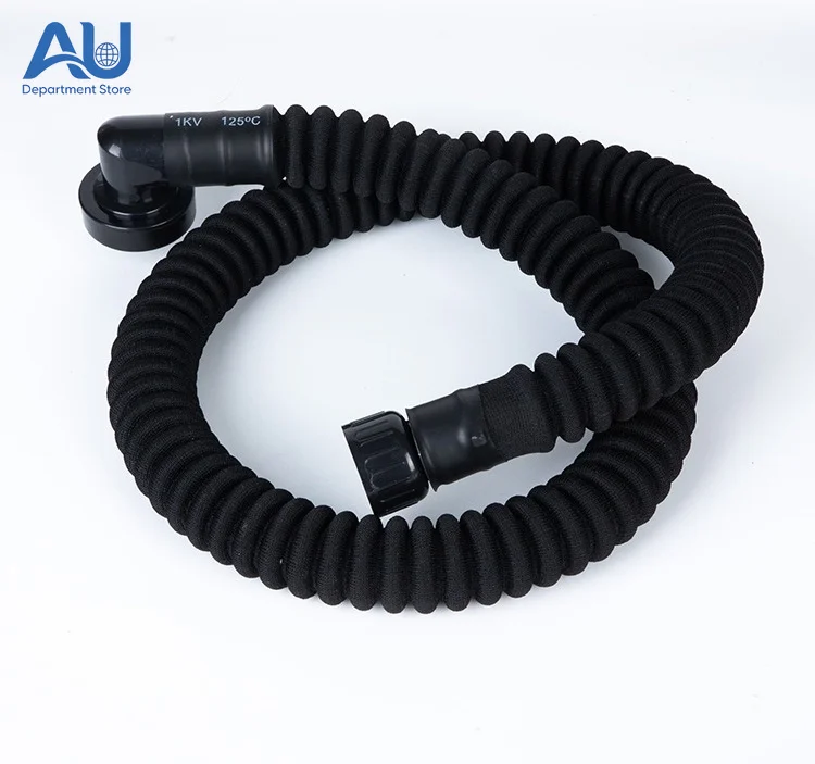 The latest electric air supply anti-virus mask connection hose TPE high elastic resistance