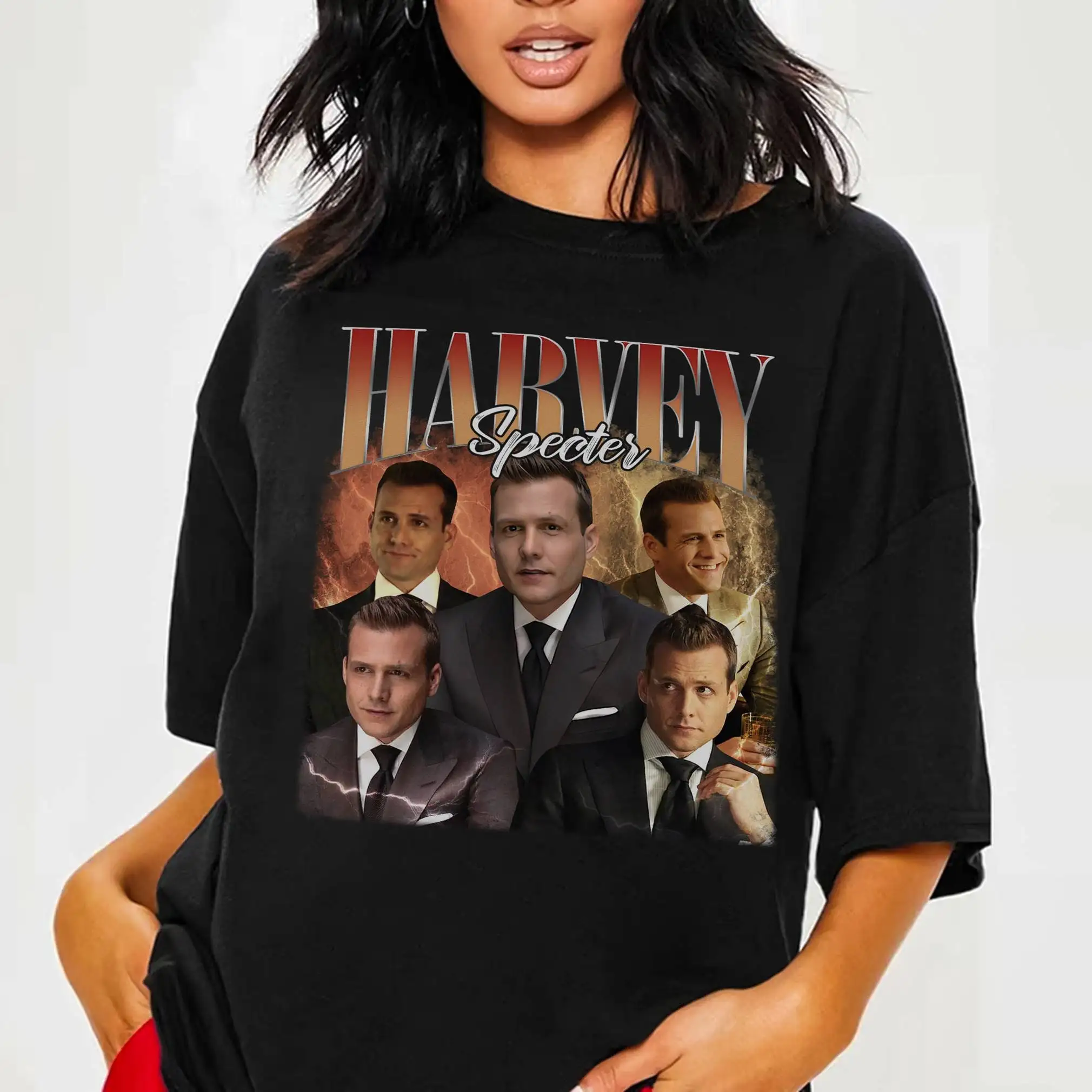 Harvey Specter T Shirt Vintage Bootleg Suits Movie