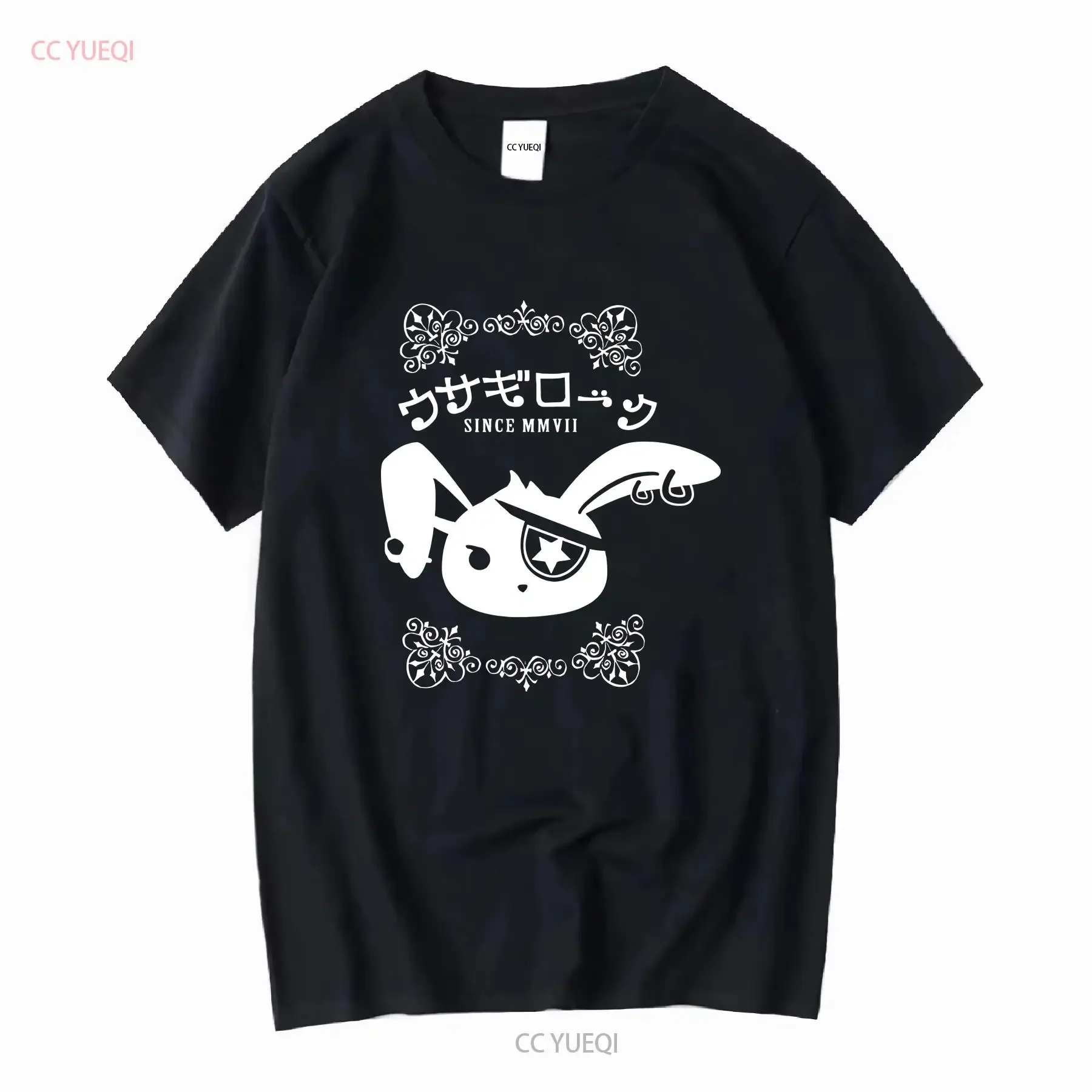 Punk Bunny T shirt Pastel goth rabbiT gothic jrock yami kawaii visual kei scene emo long or short sleeves vintage Washed