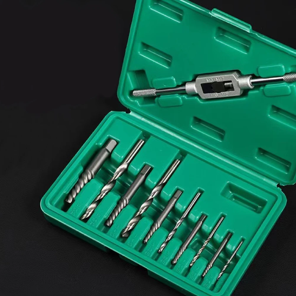 

1 Bolt Extractor Kit 3mm 10mm Screw Remover Broken Wire Plumbing Tools Stripped Damaged Screw Solution Gardening Tools