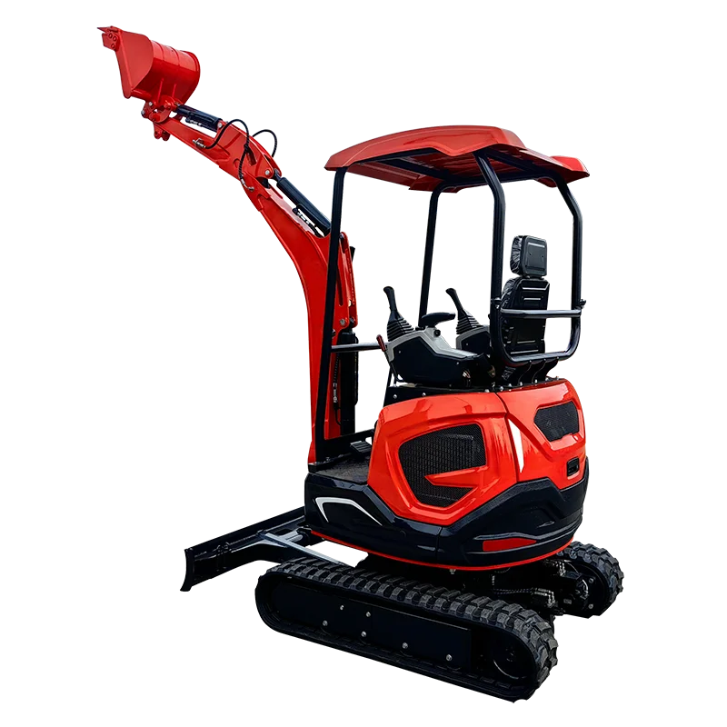 Excavadora pequeña con orugas Kubota, en buen estado, personalizada, a la venta