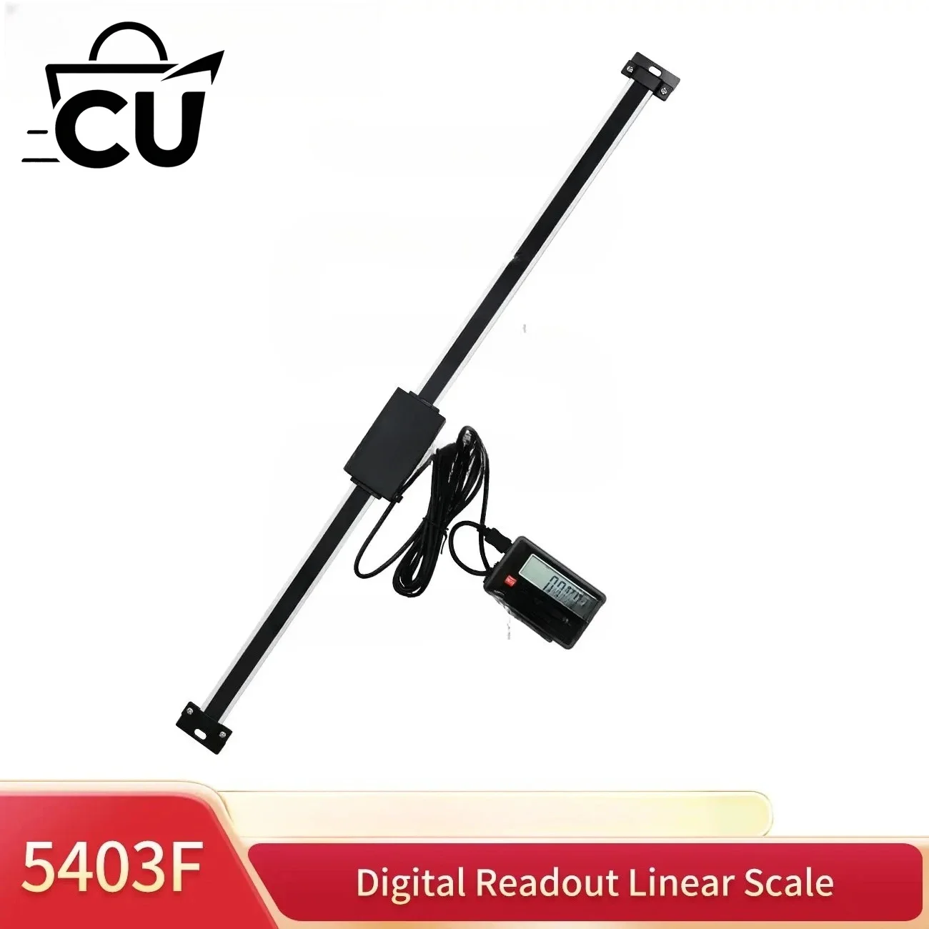 500/600mm Digital Readout DRO LCD Linear Scale for Mill Lathe, High Precision Measuring Tool for Woodworking