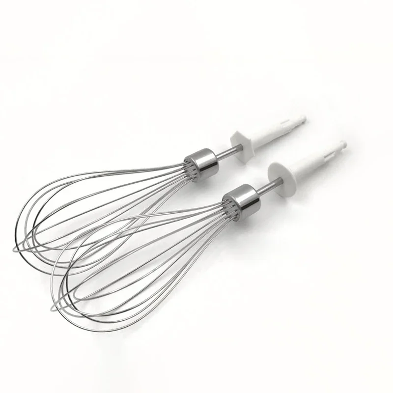 2PCS Stainless steel Blender 12 Wire Whisk mixer eggbeater for Braun HM3000 HM4644 HM1010 Parts Accessories