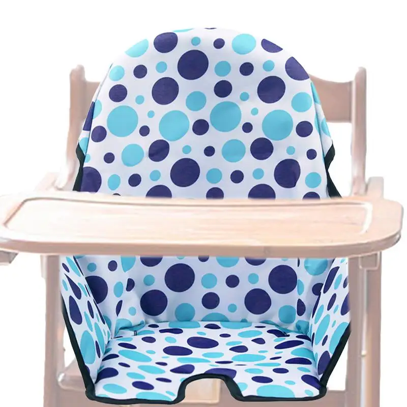 Algodão Tecido Highchair Almofada Pad, Assentos Booster, Alimentação Cadeira Mat, Assento Stroller, Bebê e Crianças