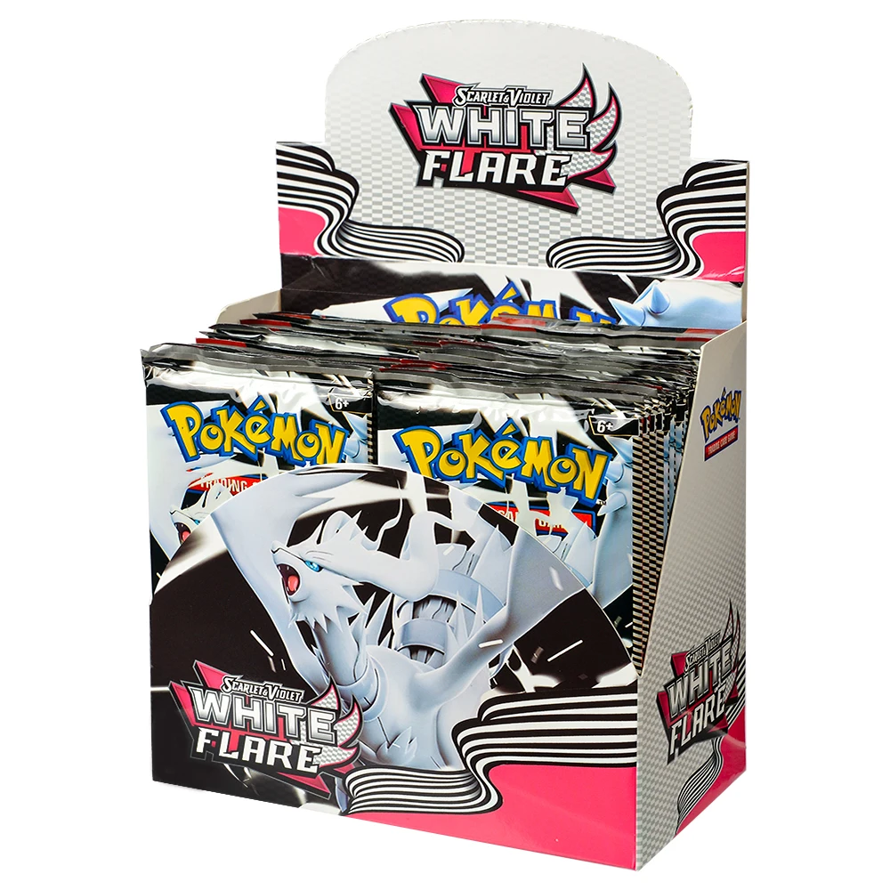 360Pcs English Pokémon TCG: Scarlet Violet WHITE FLARE Box Pokemon