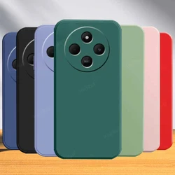 Dla Redmi 14C Etui Cover Xiaomi Redmi 14C Capas New Liquid Silicone Shockproof Back Bumper TPU Soft Case Redmi 14C 13C 12C Funda