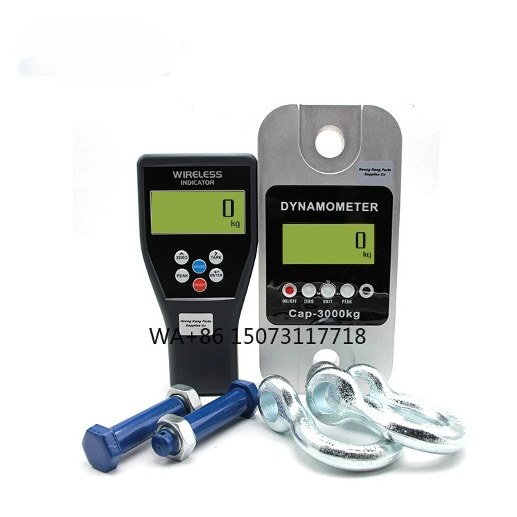 

GWD200 Highly Accurate Force Gauge Heavy Duty Scale LCD Digital Load Cell Shackles Weight Wireless Electronic Dynamometer 50T