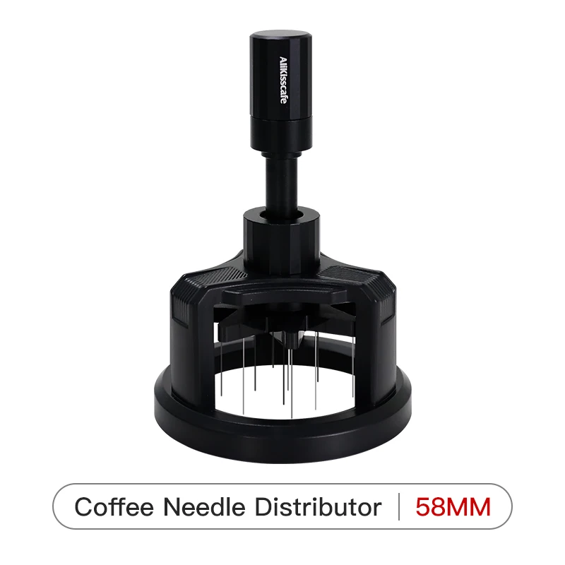 Alikisscafe Wdt Gereedschap Roterende 51Mm 54Mm 58Mm Espresso Roerder Naaldverdeler Magnetische Koffiezetmachine Accessoires Barista Gereedschap