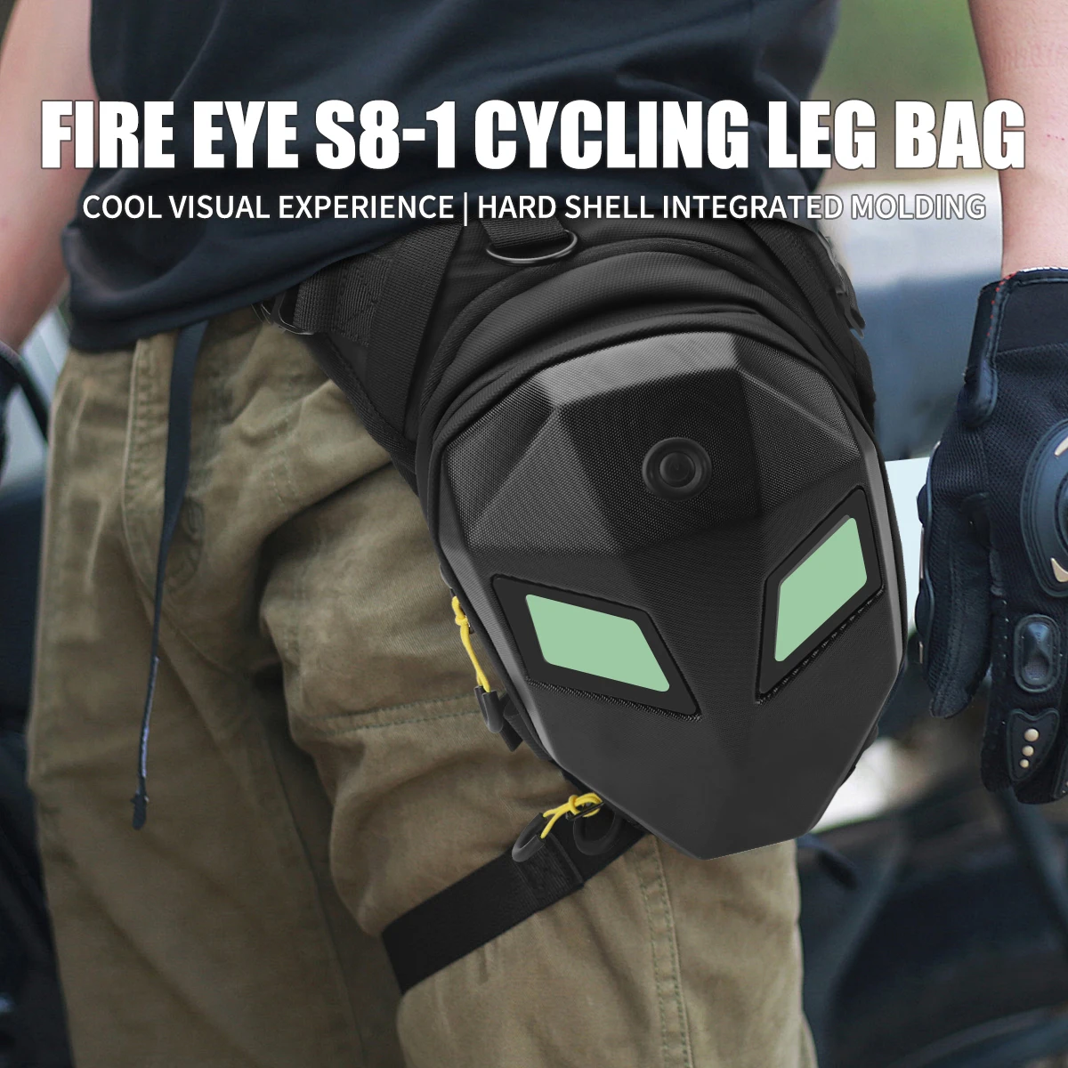 Motorcycle Leg Side Bag Travel Bag Waterproof Motorbike Waist Leg Bag Men Women Hip Bum Pack Outdoor Sports Casual Fanny Pack
