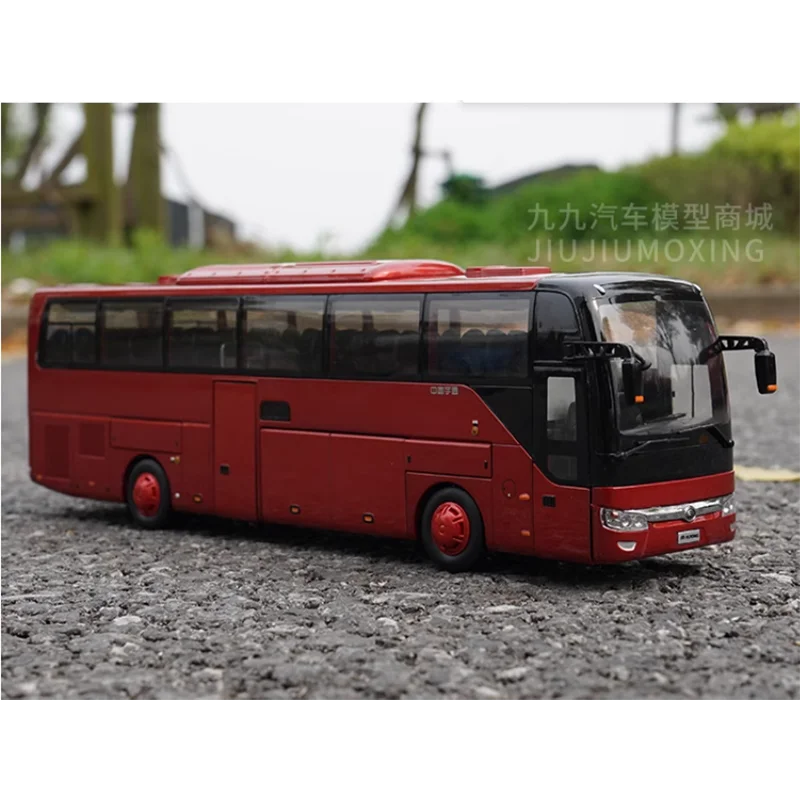 

Diecast 1:42 Scale Yutong Bus YUTONG ZK6122H9 Luxury Tourist Bus Model Finished Simulation Collection Gift Toys Display