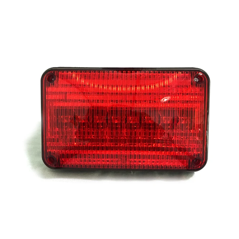 Best Selling 12V 24V Ambulance and Truck LED Strobe Light Red Blue 6*4 Car Light Accessories in stock