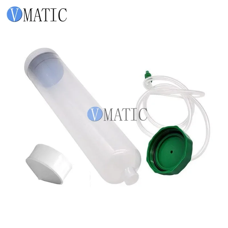Free Shipping 300cc/ml Helix Luer Lock Tip Dispenser Pneumatic Syringe Barrel Dispensing Syringe Barrel With Adapter