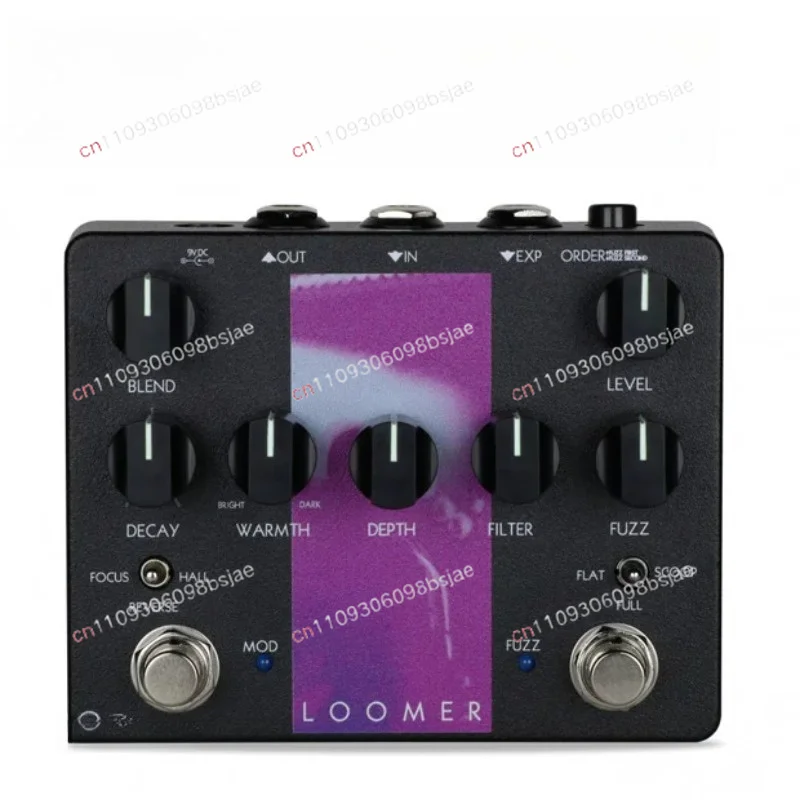 In stock Keeley Loomer Fuzz Reverb spikes Backrock Ambient Fuzz Reverb Stompbox