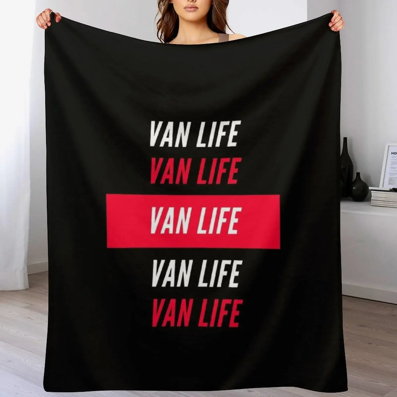 

Van Life VanLife design Throw Blanket Comforter For Decorative Sofa Blankets