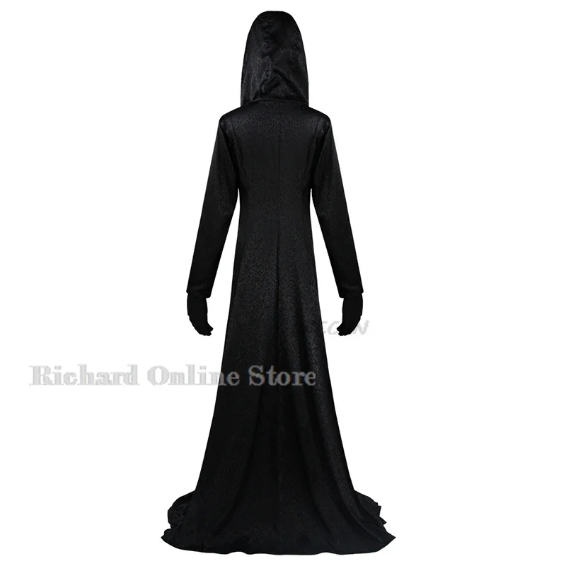 Game Resident Village Outfit Daniela Vampire Halloween Costume Horror Cosplay Gown Women Scary Carnival Dress Gothic Game Evil 8