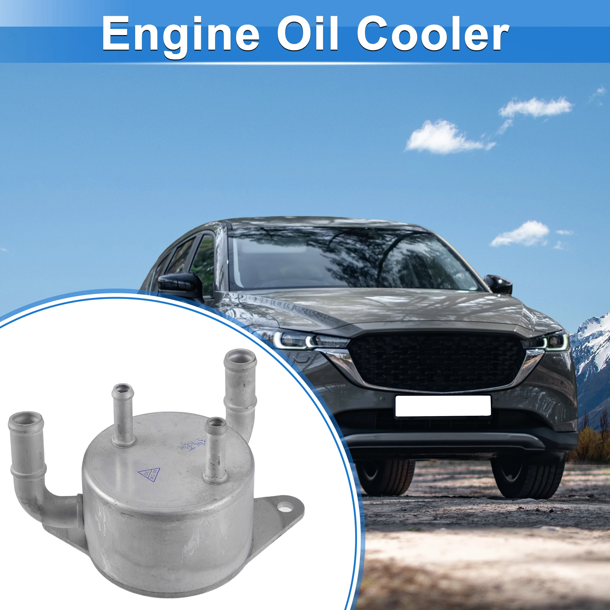 

Масляный радиатор двигателя UXCELL для Mazda 5 3, No FSKC199F0, радиатор трансмиссионного масла