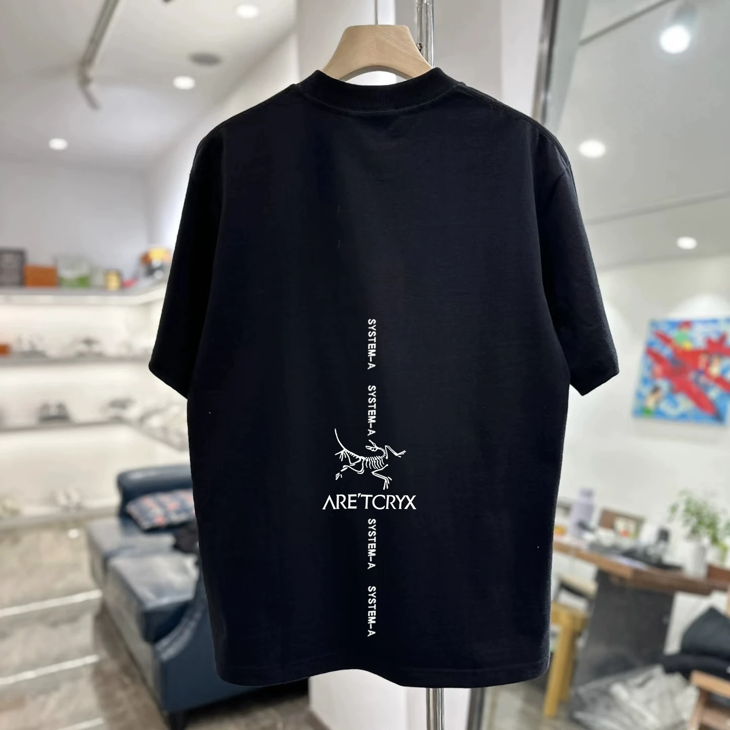 Pesado ort Sve camiseta ex suelta ajuste básico versátil alta calidad transpirable verano Casual camiseta