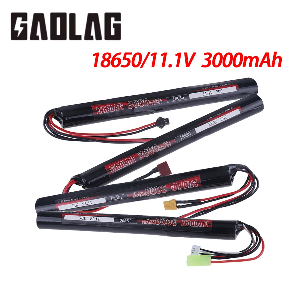 3S 11.1V 3000mAh 18650 Li-ion Battery Pack Rechargeable High Capacity Lithium Battery For RC Model DIY Electronic Device