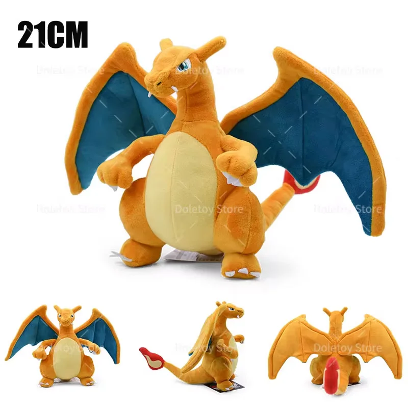 Hot Pokemon Pluche Speelgoed Rayquaza Fuse Charizard X Gyarados Knuffels Cartoon Glanzende Gyarados Peluche Poppen Kids Kerstcadeaus