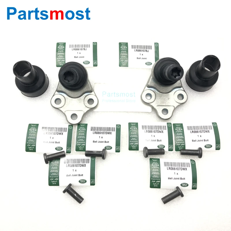 

LR086107 LR086108 2pcs Front Suspension Control arm Ball Joint For Land Rover Range Rover Evoque Discovery Sport Jaguar E-pace