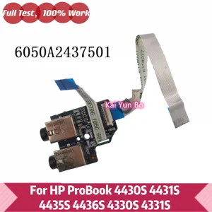 Dizüstü bilgisayar hp probook 4430 s 4431 s 4435 s 4436 s 4330 s 4331 s ses kartı dizüstü bilgisayar, ses kartı, kablo + 6050a 2437501 8 büyük satış için gemide hp probook 4430 s-no. 5