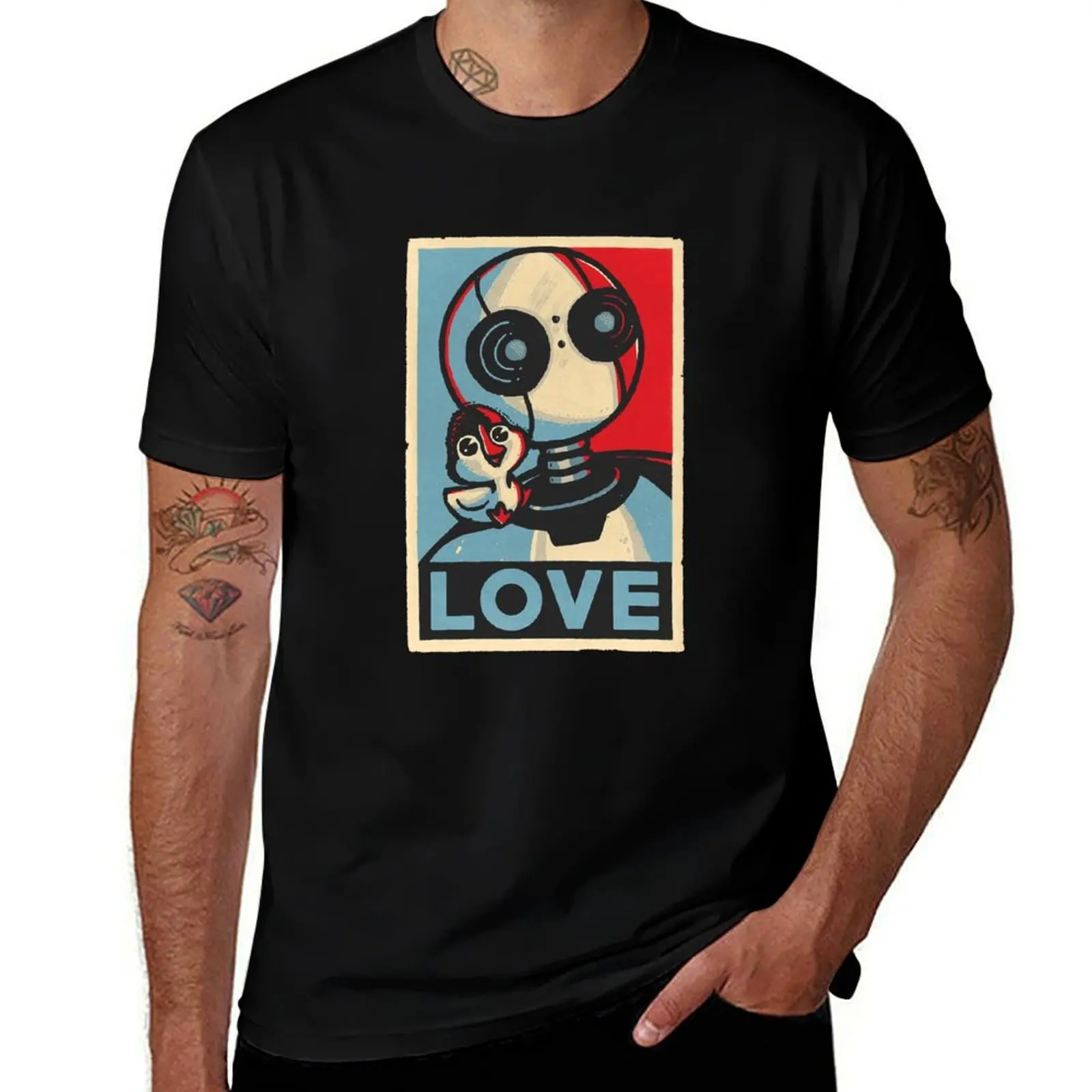 

Love Character Love Animal T-Shirt customs design your own cute tops mens plain t shirts