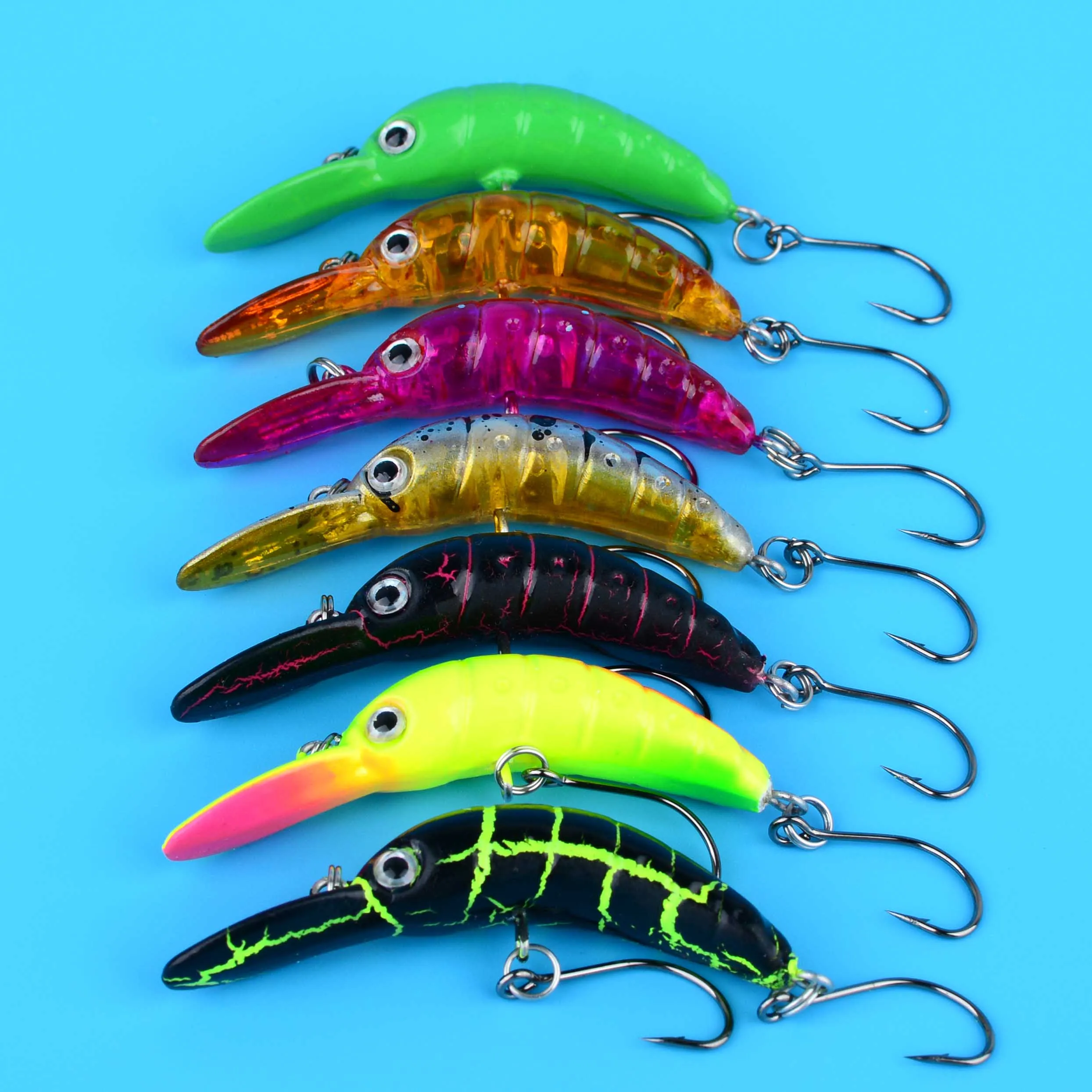 Señuelo Minnow hundimiento tipo Crankbait para lucio, lubina y trucha
