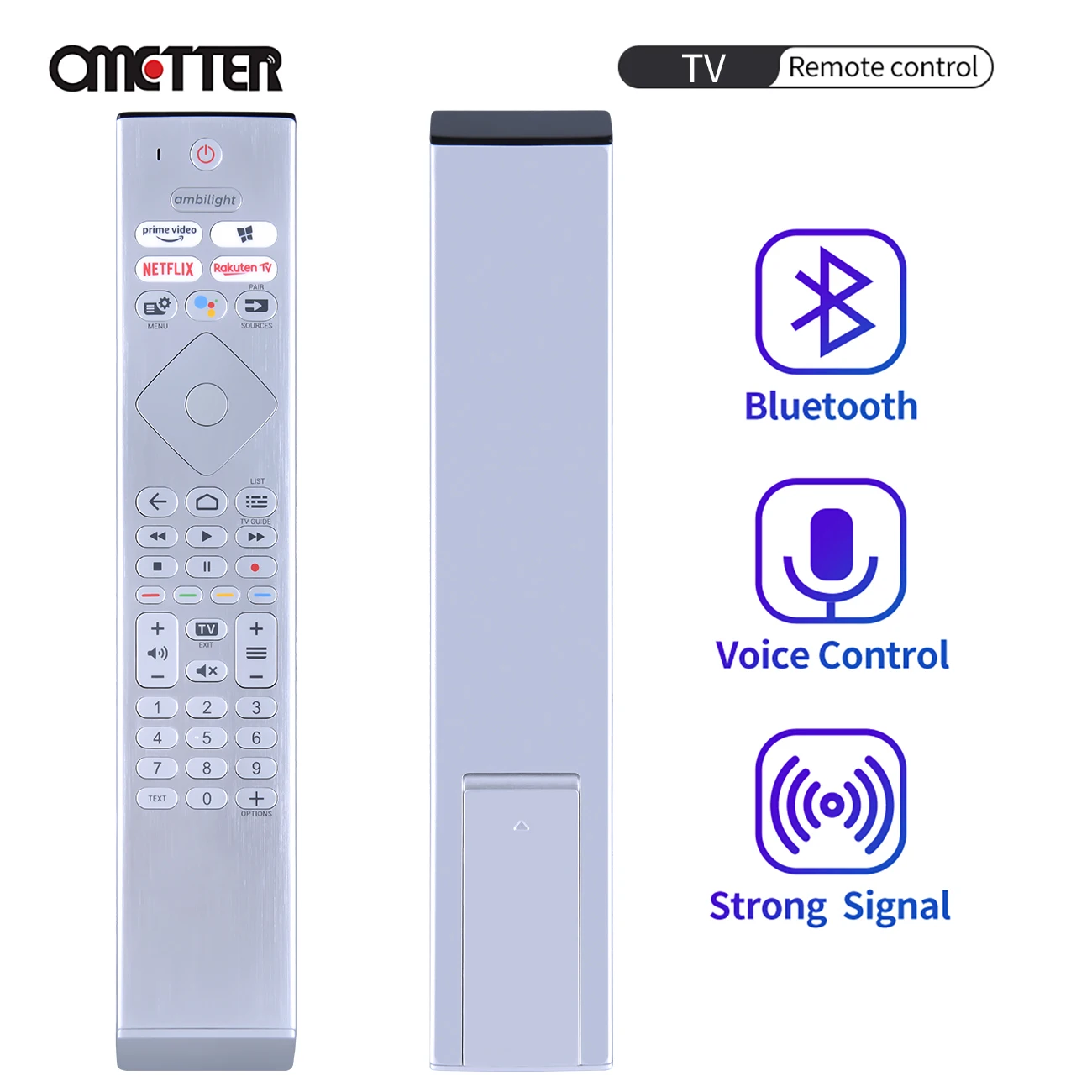 

Original Voice Remote Control 398GM10SEPHN0004SY For PHILIPS 86/75PUS8807/12 55PUS8807 75/55PUS8507 4K Ultra HD UHD OLED HDTV TV